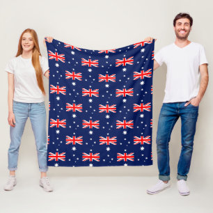 Cobertor De Velo Padrão de bandeira da Austrália