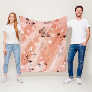 Cobertor De Velo Padrão de borboleta 11
