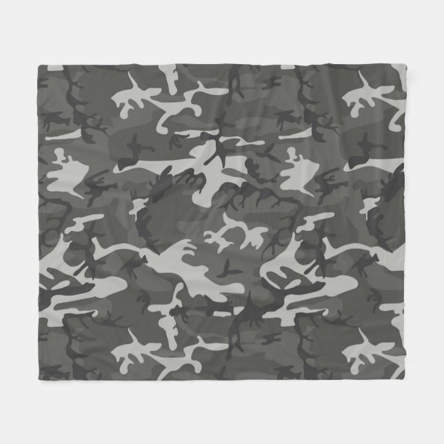 Cobertor De Velo Padrão de Camuflagem Urbana (Frente (Horizontal))