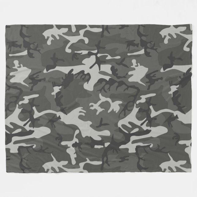 Cobertor De Velo Padrão de Camuflagem Urbana (Frente (Horizontal))