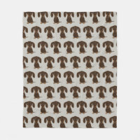 Padrão de Caninos de Corante de Chocolate Bonito