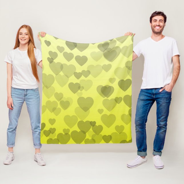 Cobertor De Velo Padrão de Corações 22 (In Situ)