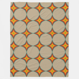 Cobertor De Velo Padrão de explosão de estrelas do século médio