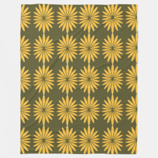 Cobertor De Velo Padrão de explosão solar retrô