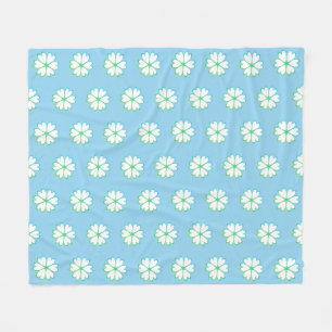 Cobertor De Velo Padrão de Flor de Coração Elegante