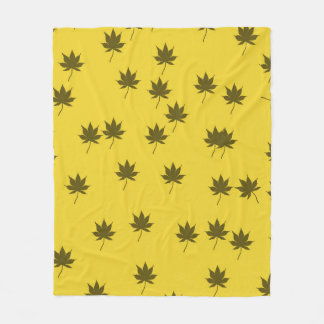 Cobertor De Velo Padrão de Folhas de outono