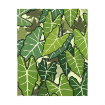 Padrão de Folhas Verdes