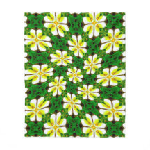 Padrão de Frangipani Amarelo