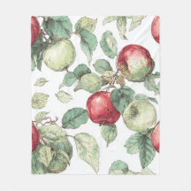 Padrão de Fruta de Maçã Verde Vermelha Russo de Aq