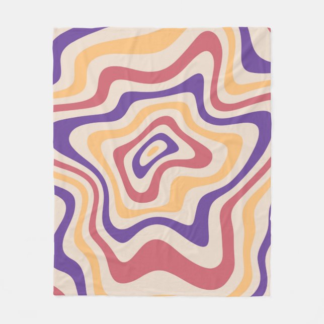 Cobertor De Velo Padrão de fundo da explosão solar retrorreflectora (Frente)