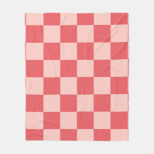 Padrão de Gingham Vermelhos Rosa Verificado