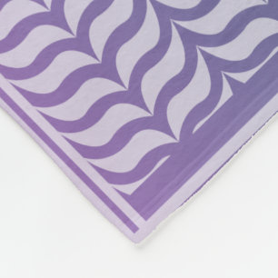 Cobertor De Velo Padrão de Keffiyeh com Gradiente Roxo Moderno
