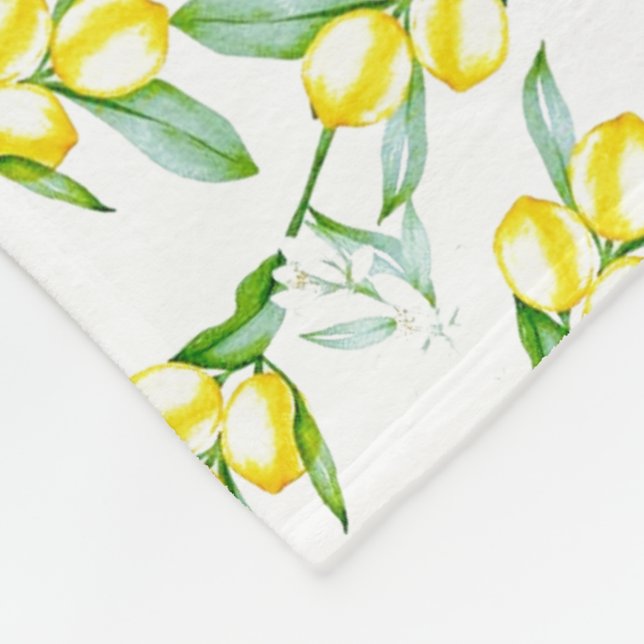 Cobertor De Velo Padrão de limões (Quina)