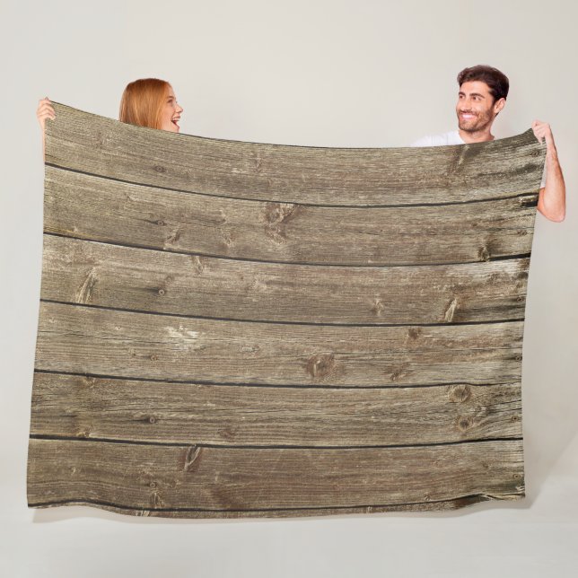 Cobertor De Velo Padrão De Madeira Marrom Bonito Russo (In Situ)