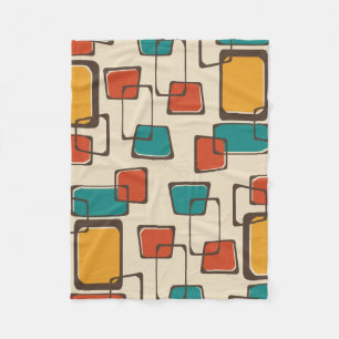 Cobertor De Velo Padrão de meio século quadrado inclinado