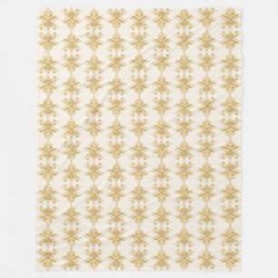 Cobertor De Velo Padrão de Motivo Egípcio Dourado