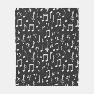 Cobertor De Velo Padrão de música