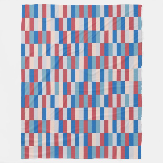 Cobertor De Velo Padrão de patch de cor 121214b (Frente)