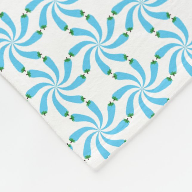 Cobertor De Velo Padrão de Petais de Rugem (Quina)