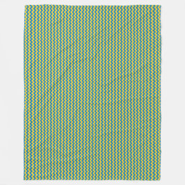 Cobertor De Velo Padrão de Sinalizador de Patchwork Ucrânia