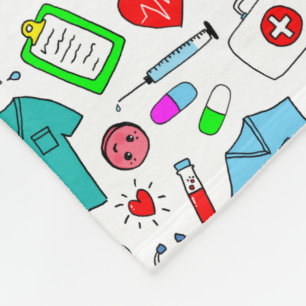 Cobertor De Velo Padrão De Suprimentos Médicos De Enfermeira