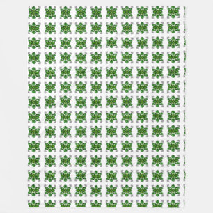 Cobertor De Velo Padrão de Tartaruga Verde