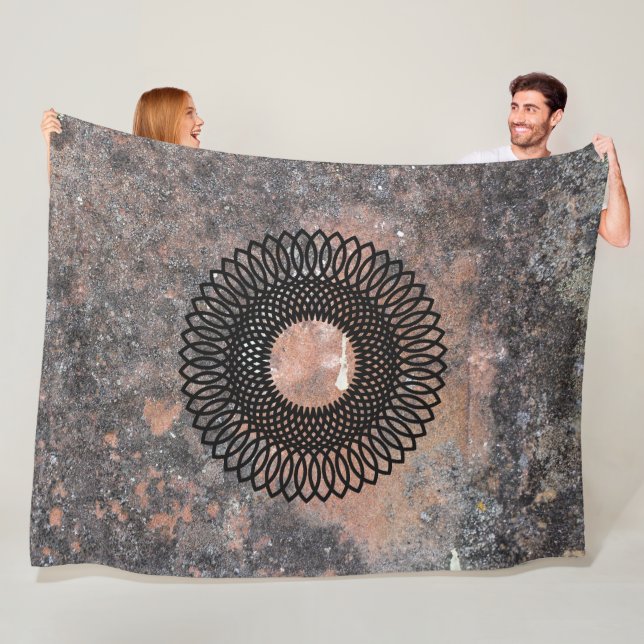 Cobertor De Velo Padrão de tecelagem, Desfiladeiros de conversa, No (In Situ)
