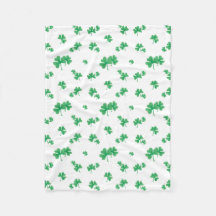 Padrão de Trevo Irlandês Verde Gradiente