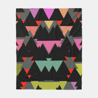Cobertor De Velo Padrão de Triângulo Geométrico