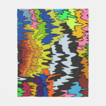 Padrão de Triquete de Stripe Colorida de Pista Líq