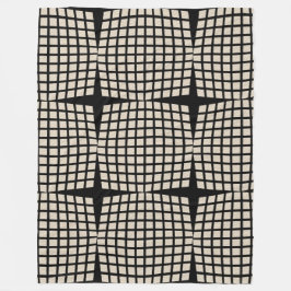 Cobertor De Velo Padrão de Verificação de Linen Chic Verificado em