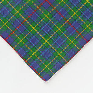 Cobertor De Velo Padrão de Xadrez de Tartan da Família Bailey