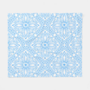 Cobertor De Velo Padrão Decorativo de Azulejo Italiano do Mediterrâ