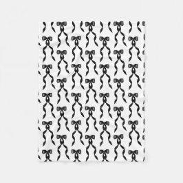 Cobertor De Velo Padrão do Arco Preto da Aquarela do rico