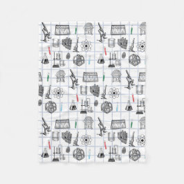 Cobertor De Velo Padrão do Cientista de Química de Ciência