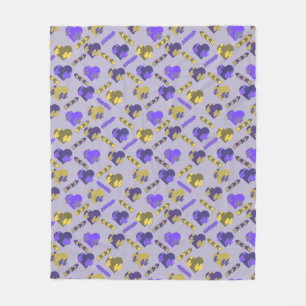 Cobertor De Velo Padrão do namorados