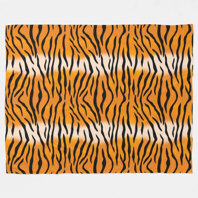 Cobertor De Velo Padrão do Tiger (Frente (Horizontal))