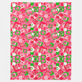 Cobertor De Velo Padrão dos quadrados retrorreflectores