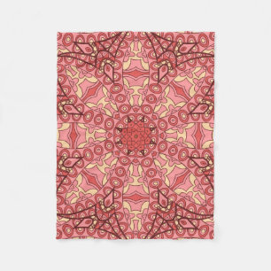 Cobertor De Velo padrão étnico uniforme de abstrato flor mandala