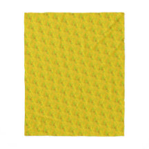 Padrão Floral Amarelo Palma Dourada Moderna