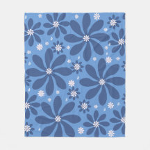 Padrão Floral Azul - Acesso ao Na moda