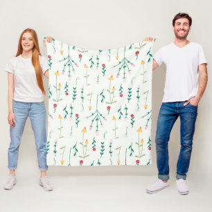 Cobertor De Velo Padrão Floral Botânico Vitoriano Escuro e Sombrio