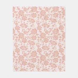 Cobertor De Velo Padrão Floral Lace Sem Olhos
