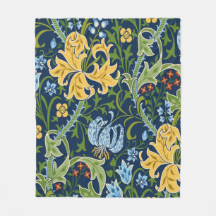 Cobertor De Velo Padrão floral sem costura com flores grandes, lí