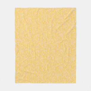 Cobertor De Velo Padrão floral simples do fazendeiro em amarelo
