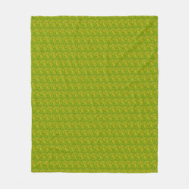 Cobertor De Velo Padrão Floral Verde Chartreuse Elegante