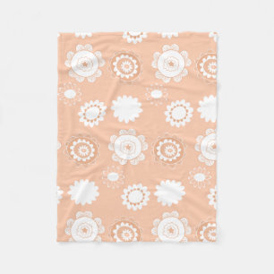Cobertor De Velo Padrão Floral Whimsical