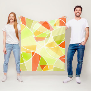 Cobertor De Velo padrão geométrico abstrato