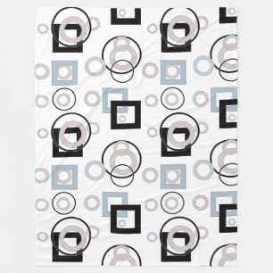 Cobertor De Velo Padrão geométrico moderno multicolor