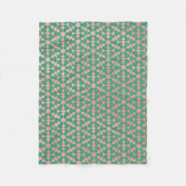 Cobertor De Velo Padrão Geométrico Mosaico Etnoso-marroquino